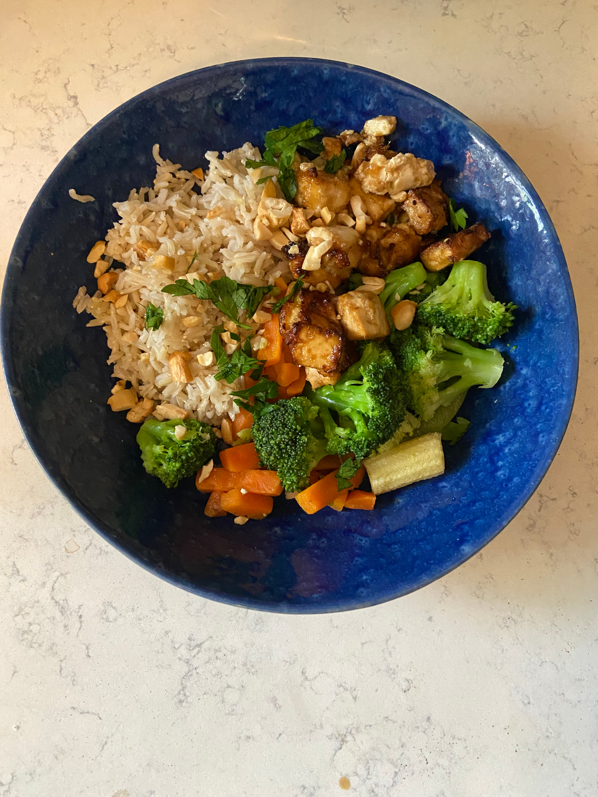Ultimate Nutritious Vegetarian Friendly Grain Bowl Recipe for Families: This Might Actually Make you like Tofu!
